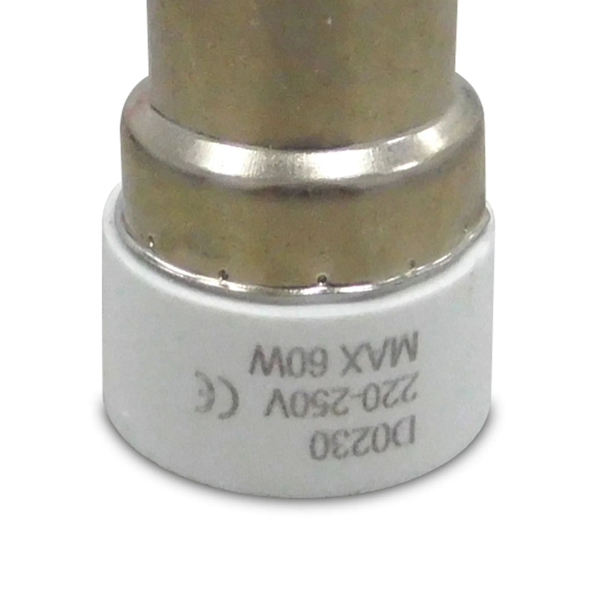 Elements B22 to E14 Lamp Socket Converter White D0230  Deco Elements